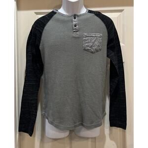 Stoic Iron Hills Color Block Long Sleeve Shirt Size Medium